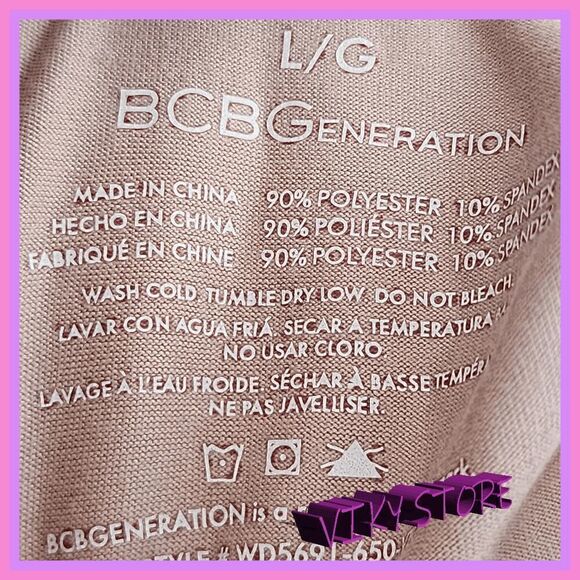 NWT  Signature Comfort: {BCBG} 3-Pack Brief Panties, Size L NWT - Picture 3 of 4